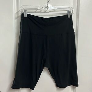 NWOT Women’s Black Soft Biker Shorts